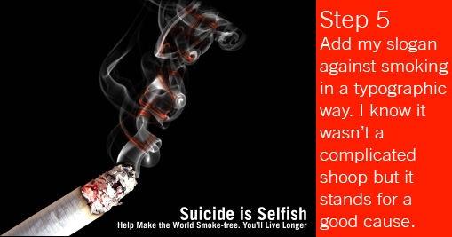 Creation of Suicide Is Selfish: Step 5